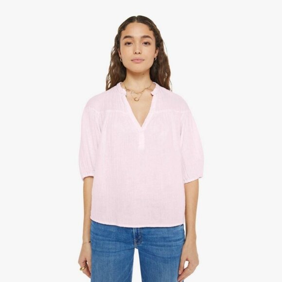 💕XIRENA💕 Clem Top ~ Pink Blush Medium M NWT - Picture 1 of 16